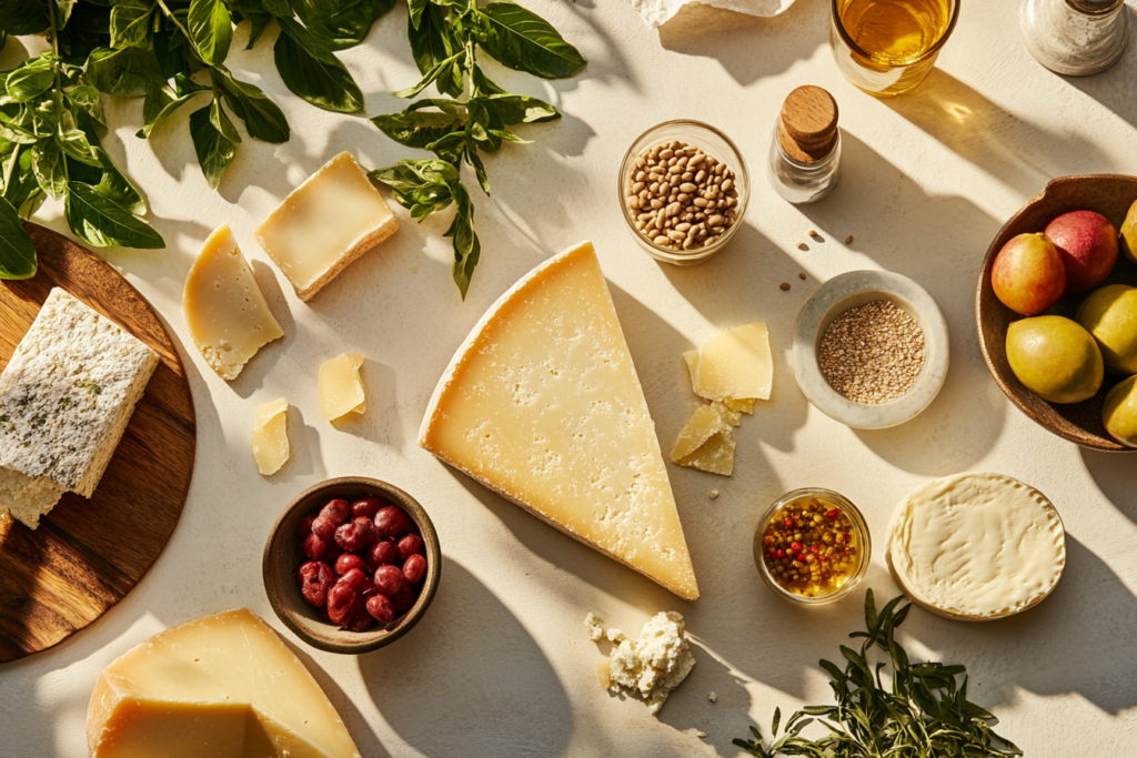 Parmesan cheese nutritional highlights