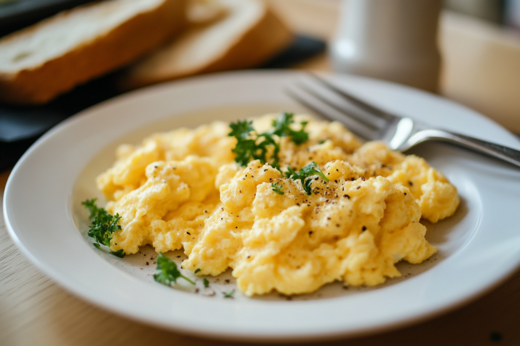 Two scrambled eggs calories