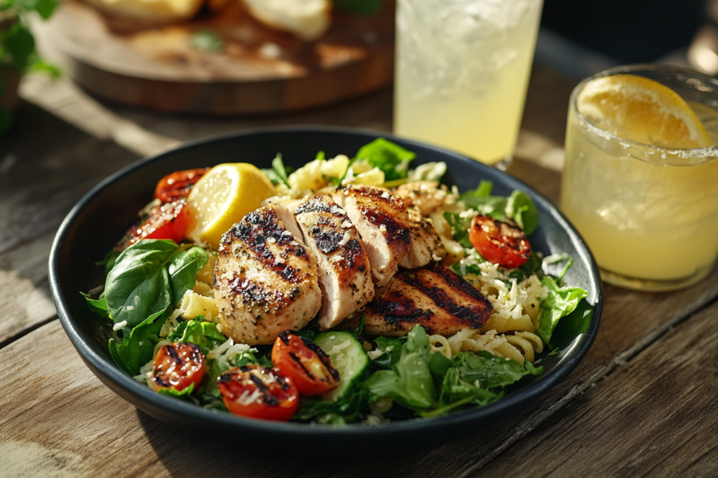 Caesar pasta salad pairings
