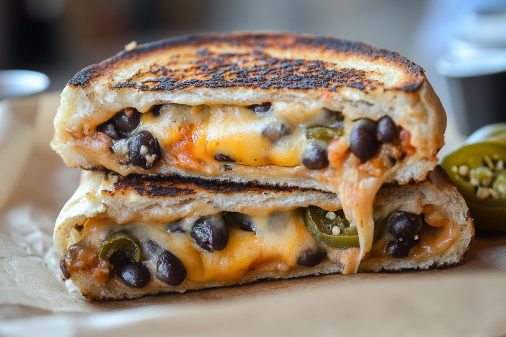 Spicy vegetarian burrito version