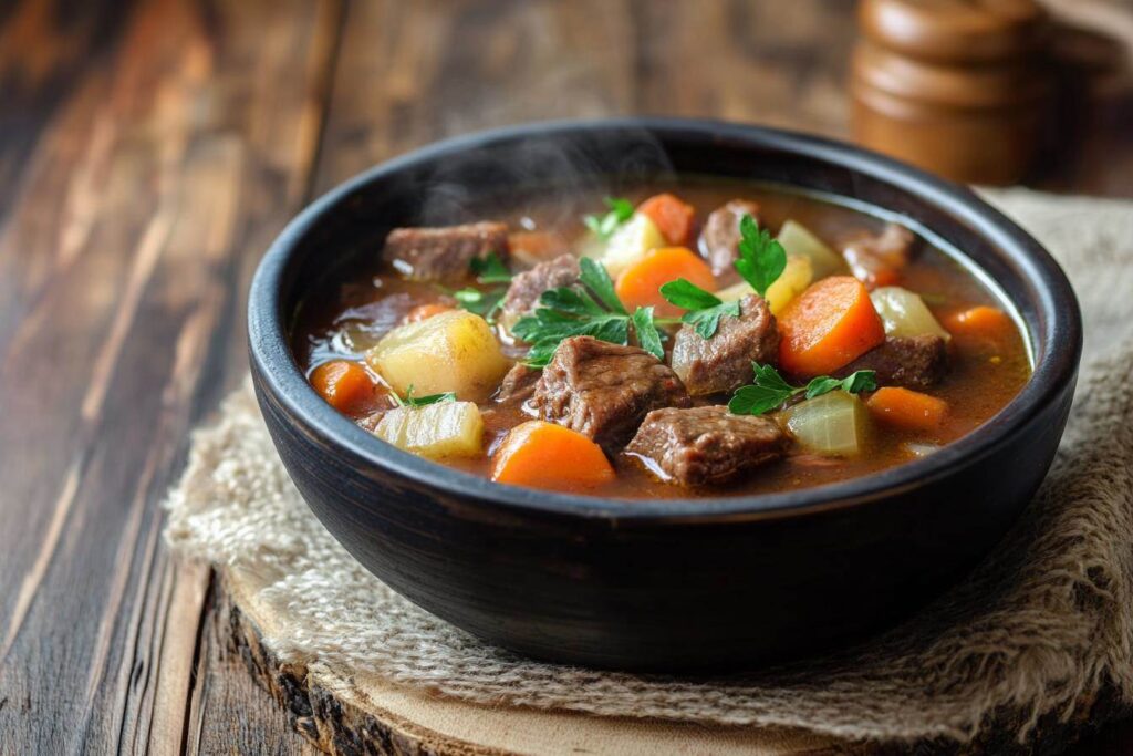 Keto Crockpot Meat Stew Recipe