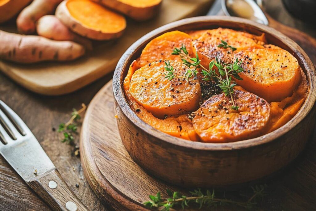 Is sweet potato a carb or protein