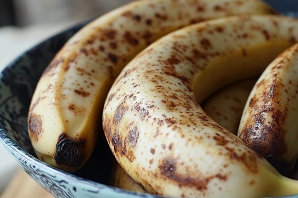 Bananas for 4 ingredient banana bread