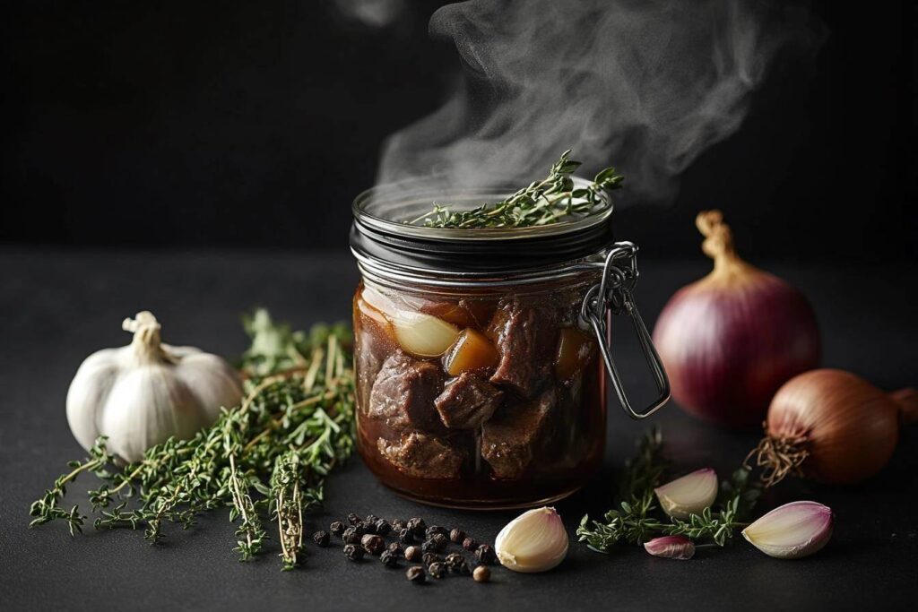 Homemade Beef Knuckle Bone Broth